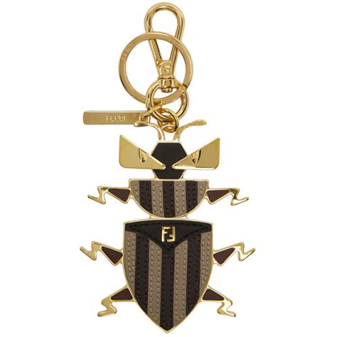 fendi bag bug keychain|fendi keychain.